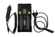 Зарядное устройство Armytek Uni C2 Универсальное 2 канальное ЗУ + автоадаптер